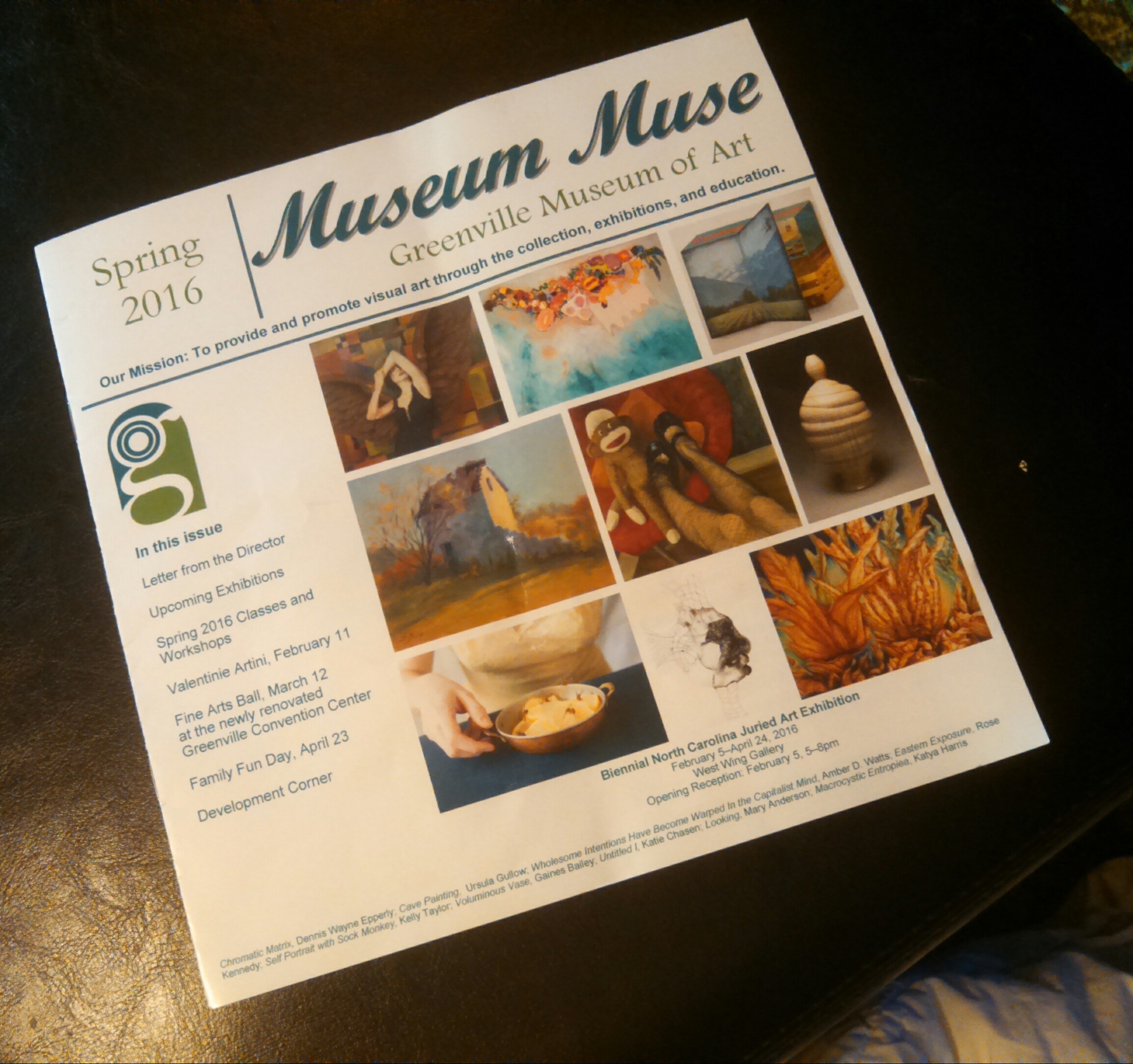 GMA museum muse spring 2016